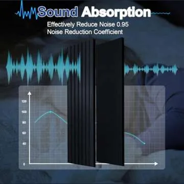 NeatiEase Wood Slat Wall Panels, Stylish & Soundproof