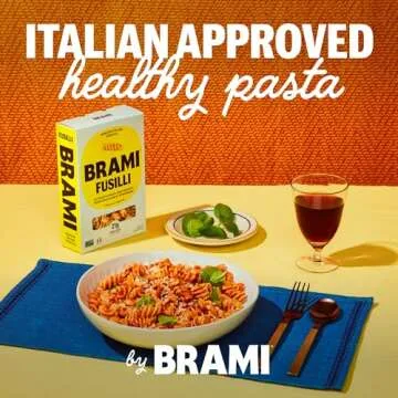 Brami Fusilli | Low Carb, High Protein Italian Pasta