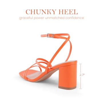 LACUONE Strappy Heels for Comfortable Stylish Wear