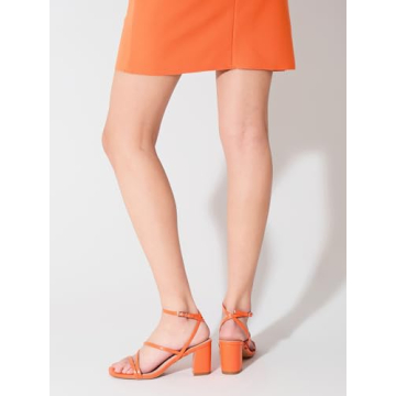 LACUONE Strappy Heels for Comfortable Stylish Wear