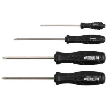 Hozan Hozan JIS-4 JIS Screwdriver Set (3rd Gen) - Precision Japanese Tools for Professionals