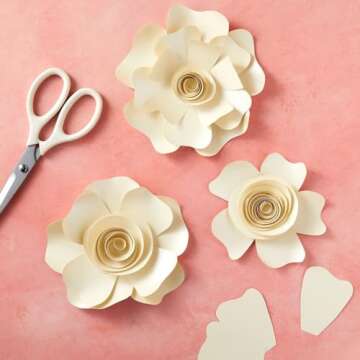 Best Paper Greetings Ivory Metallic Paper - 96 Sheet Shimmer Papers, Letter Size 8.5x11, Double Sided, Laser Printer Compatible, Perfect for Wedding, Baby Shower, Birthday Invitations, Craft