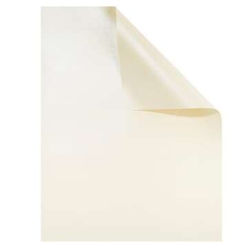 Best Paper Greetings Ivory Metallic Paper - 96 Sheet Shimmer Papers, Letter Size 8.5x11, Double Sided, Laser Printer Compatible, Perfect for Wedding, Baby Shower, Birthday Invitations, Craft