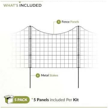 Zippity No Dig Fence for Dogs and Garden - Easy Install