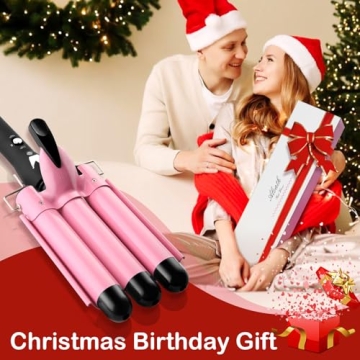 Stylish 3 Barrel Curling Iron - Aleath Hair Waver