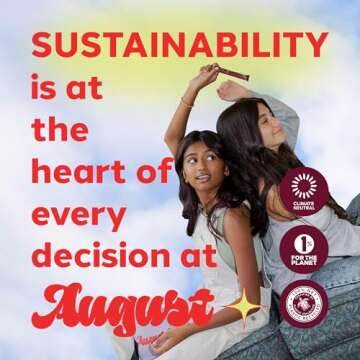 August Organic Cotton Tampons, 32 Light tampons, Made with Organic Cotton, Long Applicators, Non-Tox...