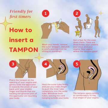 August Organic Cotton Tampons, 32 Light tampons, Made with Organic Cotton, Long Applicators, Non-Toxic Organic Tampons, Fragrance-Free, Chlorine-Free, and Hypoallergenic (2 Boxes of 16 tampons)