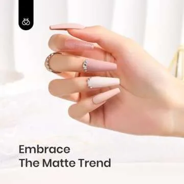 Beetles Matte Coat Top Coat 2 Pcs 15ml No Wipe Gel Glossy Matte Gel Top Coat Gel Nail Polish Matte Nail Polish Shine Effect Long Lasting Soak Off Uv LED Nail Lamp