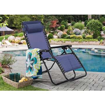 Zero Gravity Chair-Blue