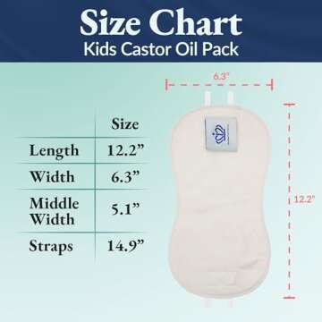 Queen of the Thrones Kids Castor Oil Pack - Organic Comfort