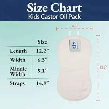 Queen of the Thrones Kids Castor Oil Pack - Organic Comfort