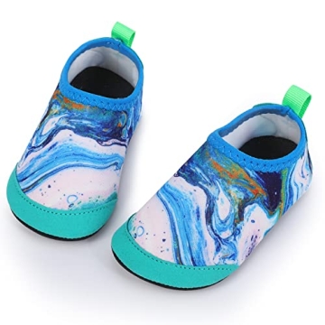 Apolter Baby Boys and Girls Swim Water Shoes Barefoot Aqua Socks Non-Slip for Beach Pool Toddler Kid...