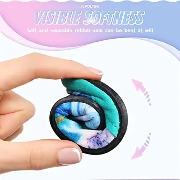 Apolter Baby Boys and Girls Swim Water Shoes Barefoot Aqua Socks Non-Slip for Beach Pool Toddler Kids