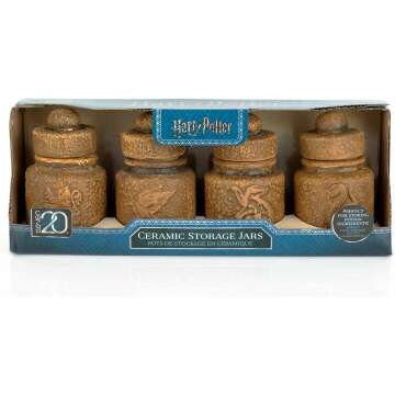 Harry Potter Ceramic Spice Jars Set of 4 - Hogwarts
