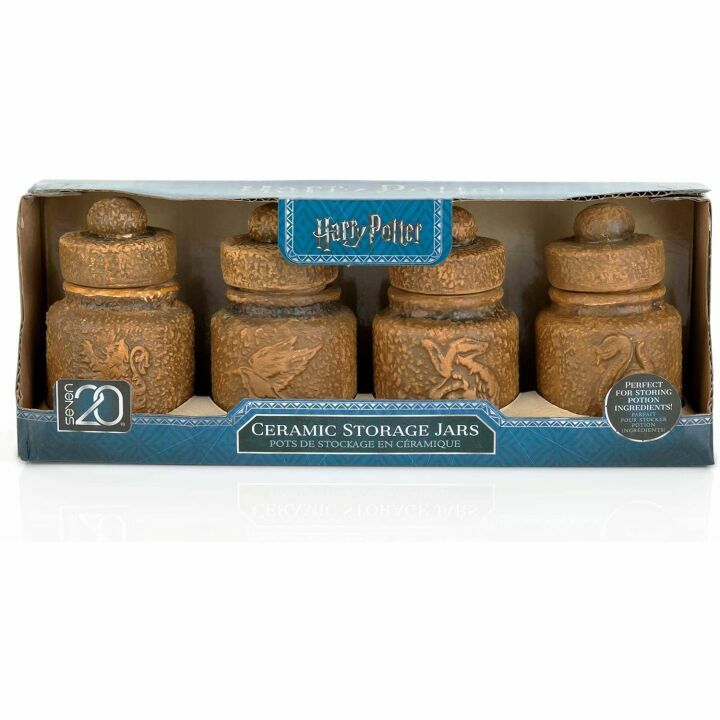 Harry Potter Ceramic Spice Jars Set of 4 - Hogwarts