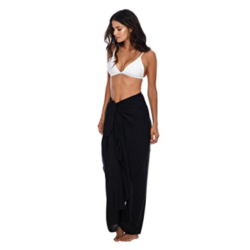 Shu-Shi Women's Beach Sarong Cover-Up – Versatile & Lightweight