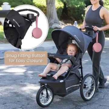 Silicone Pacifier Holder Case, Pack of 3 Baby Silicone Pacifier Holder for Boys & Girls, Portable Silicone Pacifier Container Case (Color 2)