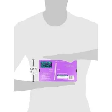 Grading Calculator - E-Z Grader Teacher's Aid Scoring Chart (Purple) - 8-1/2" x 4-3/4"