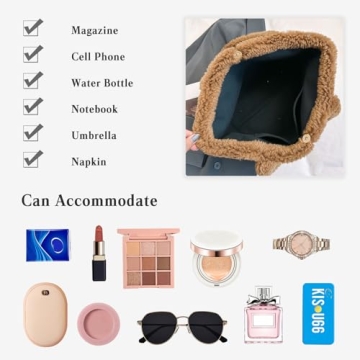 Stylish CORIOS Lamb Wool Handbag for Daily Use and Gifts