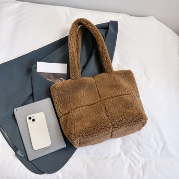 Stylish CORIOS Lamb Wool Handbag for Daily Use and Gifts