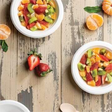 Eco-Friendly Disposable Soup Bowls - 100% Compostable 12 oz