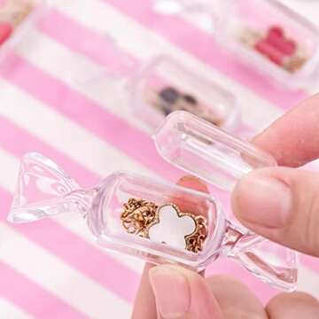 FZBNSRKO Candy Shaped Jewelry Box - Perfect for Gifting