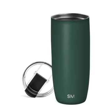 Simple Modern Travel Coffee Mug Tumbler with Flip Lid | 20oz | Insulated Stainless Steel | Stylish &...
