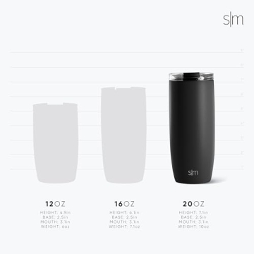 Simple Modern Insulated Travel Coffee Mug | 20oz | Voyager Collection