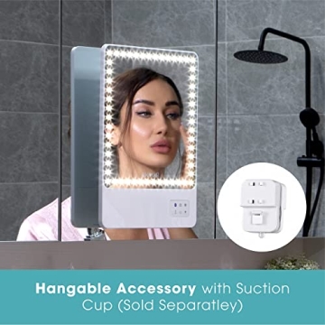 Portable RIKI LOVES RIKI LED Makeup Mirror with Bluetooth