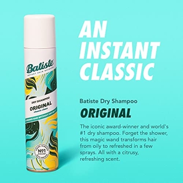 Batiste Original Dry Shampoo for Effortless Hair Refresh
