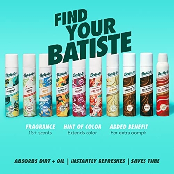 Batiste Original Dry Shampoo for Effortless Hair Refresh