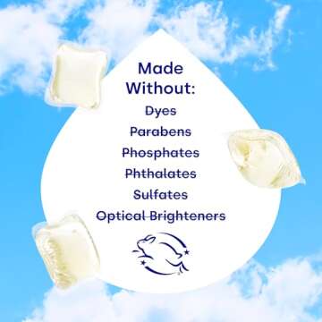 Dropps Odor & Stain Biobased Power Laundry Detergent Pods, Orange Blossom (64 Pods) - HE Compatible Laundry Pods for Fresh Clothes – Laundry Soap Supplies & Recyclable Paperboard Packaging