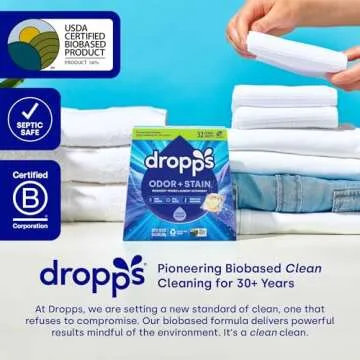 Dropps Laundry Detergent Pods - Eco-Friendly Freshness