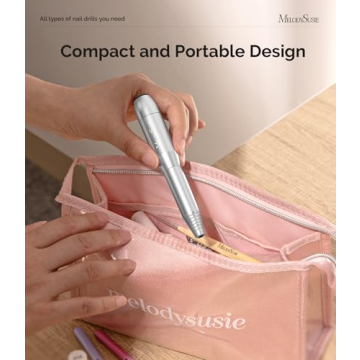 MelodySusie PC120B Electric Nail Drill Compact Multifunctional