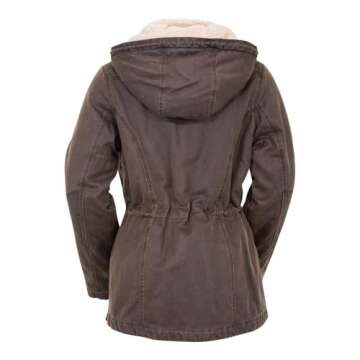 OUTBACK TRADING Women's 2864 Woodbury Vintage Canyonland Outdoor Casual Water Resistant Jacket with ...