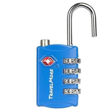 Durable TSA Luggage Locks with Custom 4-Digit Code