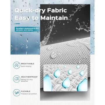 Aluminum Chaise Lounge Ourdoor - Foldable & Assemble Free Outdoor Lounge Chair with 5 Adjustable Backrest, Patio Lounge Chair for Outside Poolside Beach Pool, Khaki