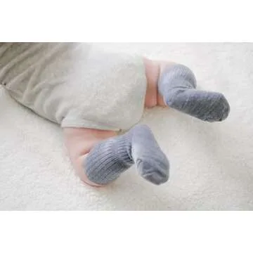 Woolino Wool Baby Socks for Infants, Warm and Cozy
