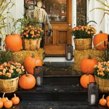 Stylish Lamplust Outdoor Lantern with Timer and Batteries