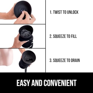 Gorilla Grip Portable Dog Water Bottle 20 oz Leak Proof