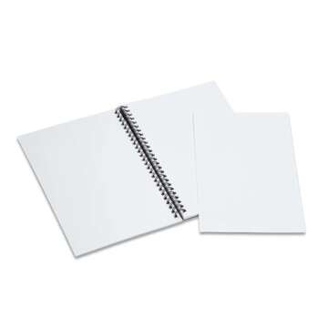 Melissa & Doug Mini Sketch Pad - 50 Spiral-Bound Blank White Pages, 6 Inches x 9 Inches