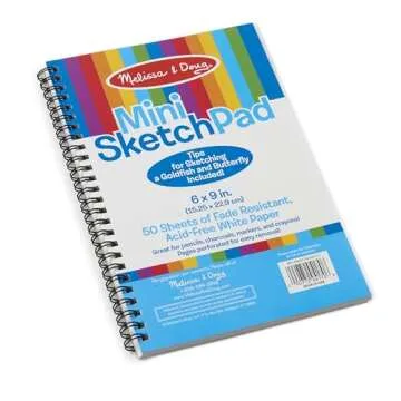 Melissa & Doug Mini Sketch Pad for All Ages - 50 Pages