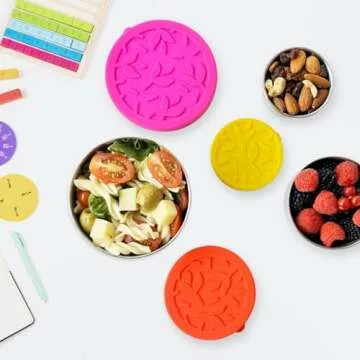 TAVVA Stainless Steel Snack Containers for Kids (12oz/7oz/3oz), Stainless Steel Containers with Lids, Stainless Steel Lunch Box for Kids, Lunch Box Containers for Kids