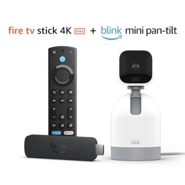 Fire TV Stick 4K Max & Blink Mini Camera Bundle
