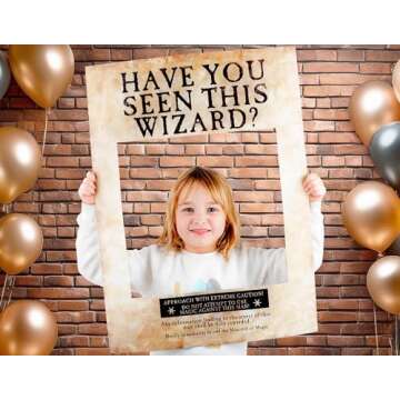 Harry Potter Have You Seen This Wizard Photo Prop Frame