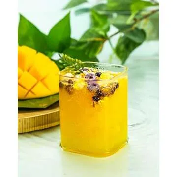 Durable Elegant LUXU Drinking Glasses Set of 2