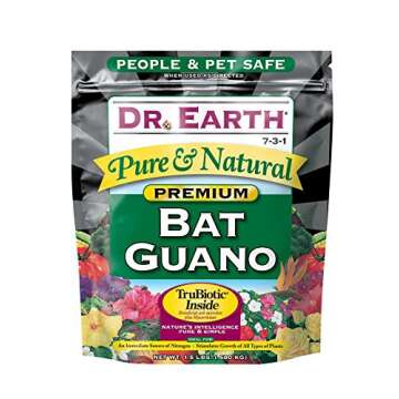 Dr. Earth Pure & Natural Bat Guano 1.5 lb