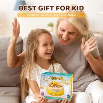 B.Duck Catch Duck Board Games Bounce Catching Music Games for Preschool Toddlers Kids Toys Popping Up Family Game Night Christmas Birthday Gifts Age 3-5 4-8 5-7