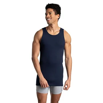 Men's Sleeveless Tank A-Shirt - 6 Pack by Fruit of the Loom