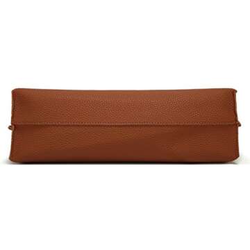 Chic Dreubea Women's Soft Faux Leather Tote Bag